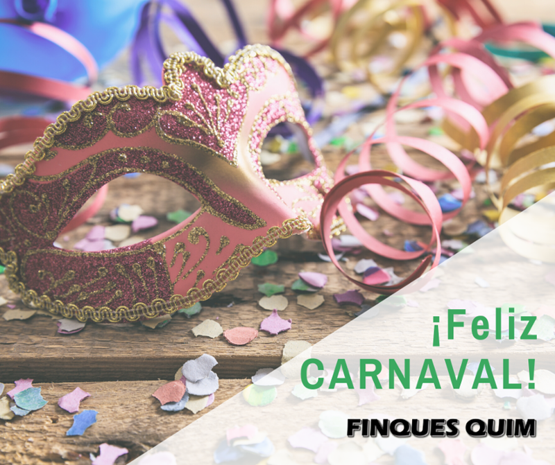 FinquesQuim's tweet image. ¡Os deseamos que paséis un feliz fin de semana de #carnaval! 😊🎭

❤ qoo.ly/34hm5y