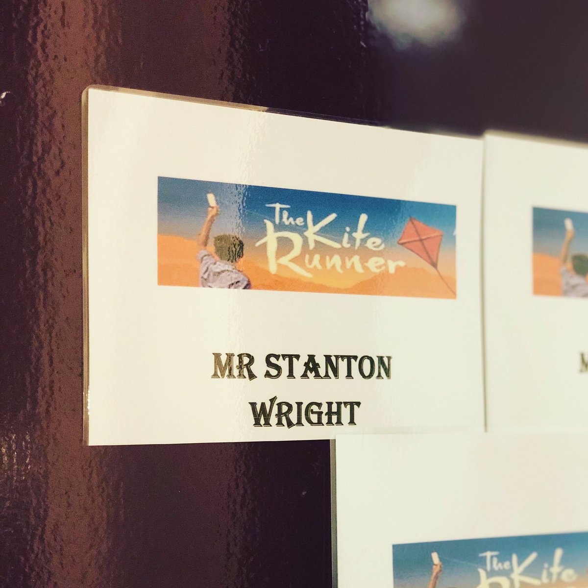 Dstantonwright's tweet image. Opening night tonight!! These past few weeks have flown by ..all credit to such a lovely cast and crew! 🙌🏼🪁 Can’t wait to open this beautiful play ..and in my hometown of all places!

@TheKiteRunnerUK @TheWaterside1  
#thekiterunnerplay #khaledhosseini #kitefighting #actor