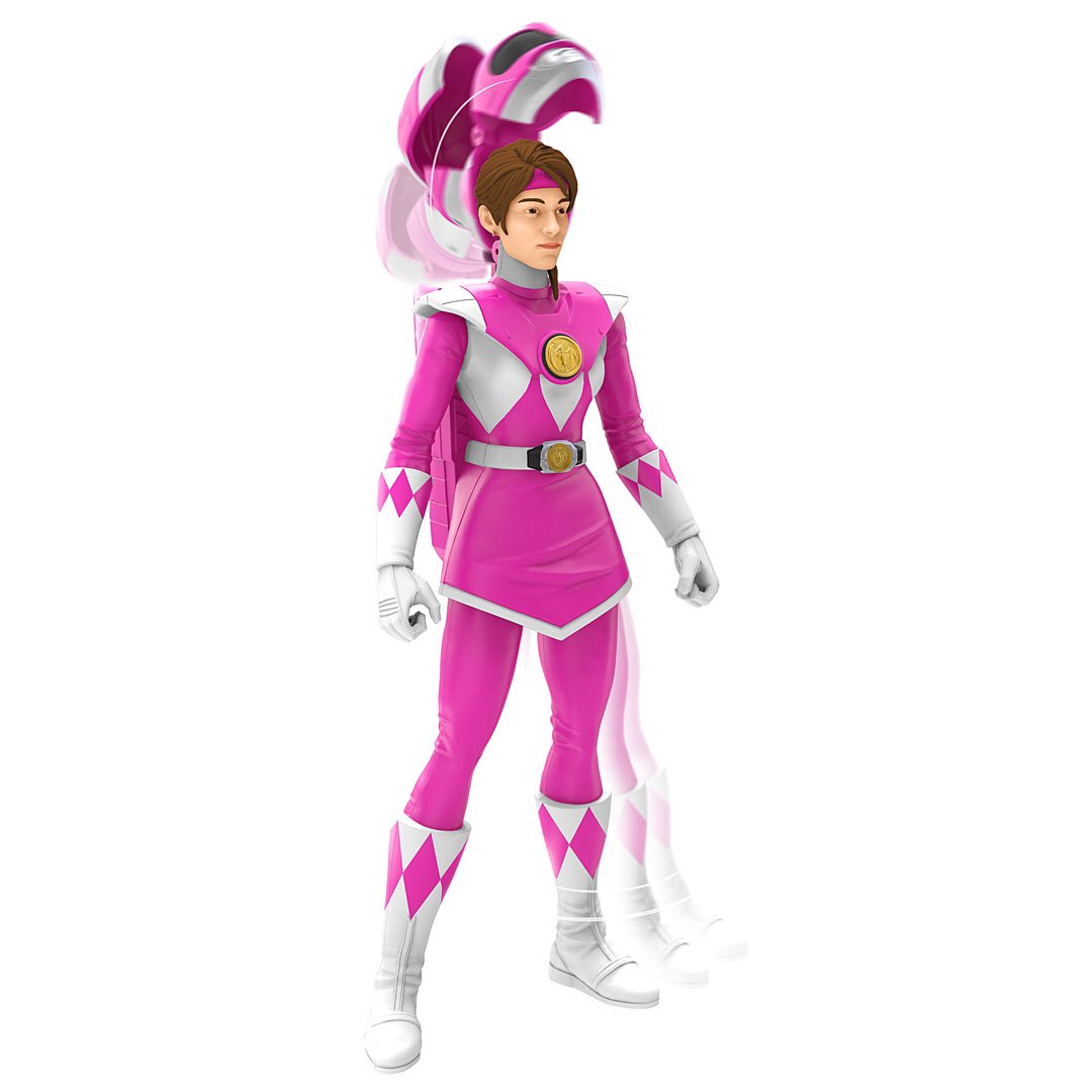 POWER RANGERS Mighty Morphin PINK RANGER MORPHIN Hero 12-inch action figure