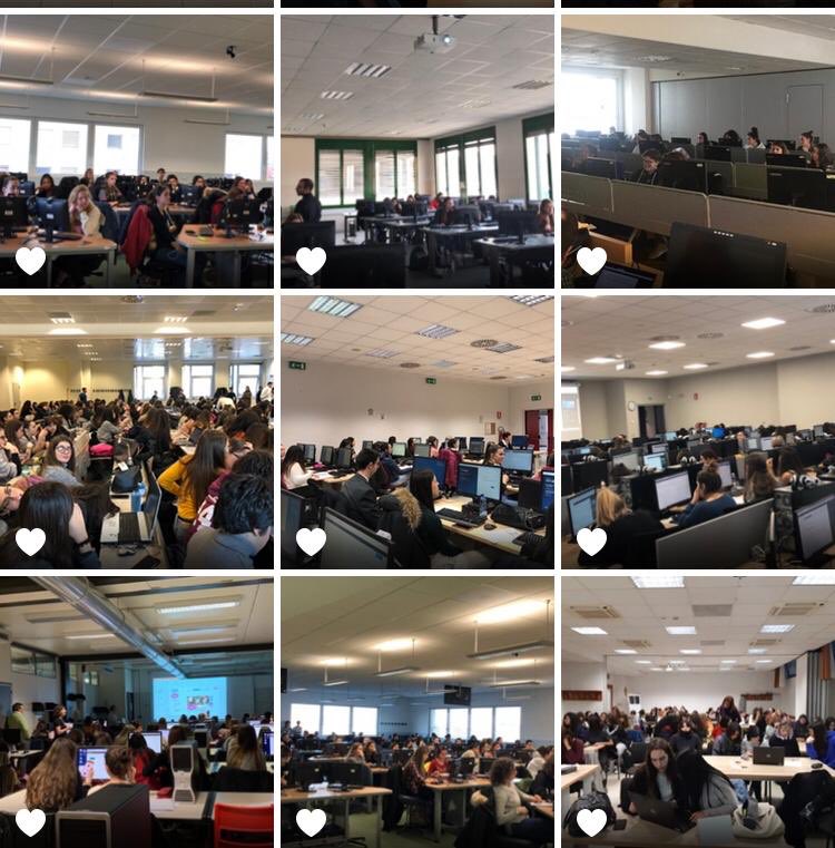 Le #IbmVolunteers di #ibm Italia e @FondazioneIBM al fianco delle 2000 studentesse che stanno partecipando a <a href="/Progetto_NERD/">Progetto NERD?</a> in tutta Italia Il 5/4 conosceremo i progetti delle nostre ragazze! @IBMorg