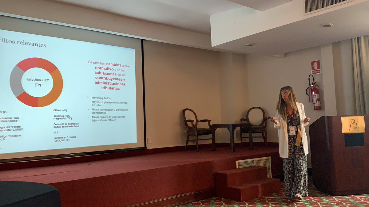 <a href="/lu_avalo/">Luciana</a> nos cuenta qué pasa con #Transferpricing en Uruguay <a href="/PwC_Uruguay/">PwC Uruguay</a> en #TaxConference <a href="/UniversidadORT/">Universidad ORT Uruguay</a>