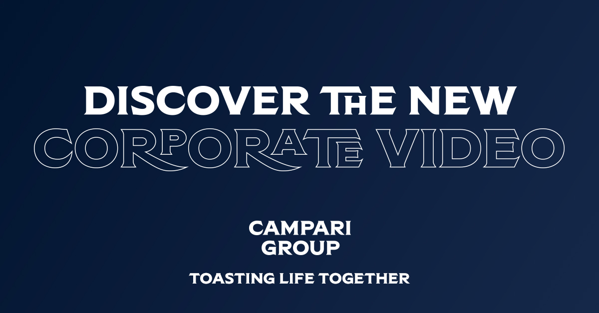 GruppoCampari's tweet photo. Discover our well-balanced cocktail for future growth. Take a sip watching our new corporate video https://t.co/tGgtZli9dJ #ToastingLifeTogether since 1860. https://t.co/cY8ugrGZt8