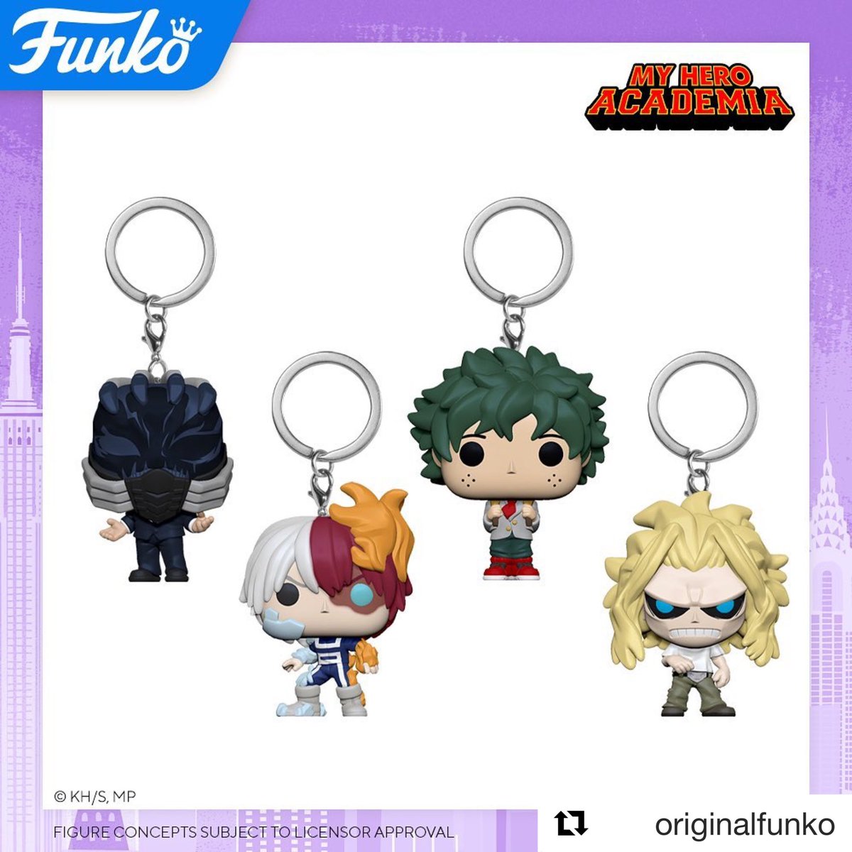greenlotusdream's tweet photo. #Repost @originalfunko with @get_repost
・・・
Toy Fair New York 2020 Reveals: My Hero Academia!
@plusultra #MHA #FunkoTFNY #Funko #Pop #FunkoPop #pocketpop #pentoppers #hinesville #hinesvilletoys #greenlotusdreams https://t.co/WB8LGsYLXC
