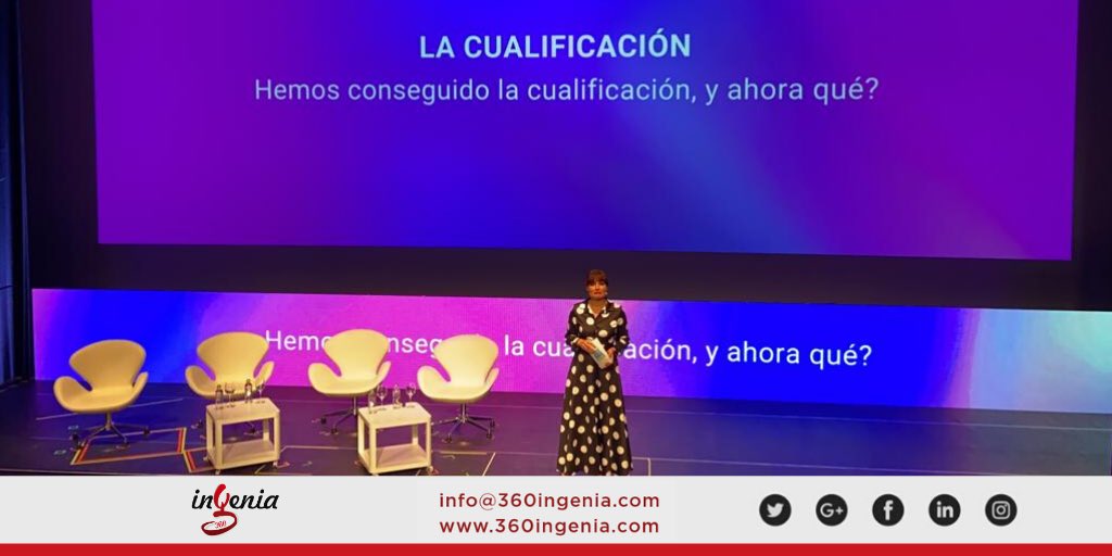 360Ingenia's tweet photo. 🎙Ponencia de @adeazaazafatas 👩🏻‍💼👨🏻‍💼 “Hemos conseguido la cualificación, ¿y ahora qué?.

Estamos en 📍#Santiago del 20-22 de Febrero con #32CongresoOPC @opcspain 🇪🇸 

Accede a nuestra #web 📲 https://t.co/750TQbf7G4 https://t.co/3fgot2Qiu7