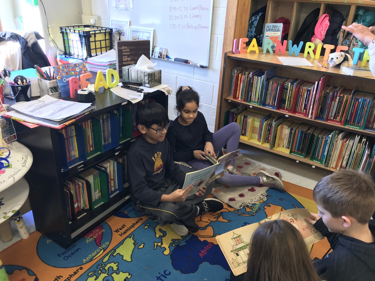 MissWessel5's tweet photo. 5th graders loved reading to their 3rd grade buddies in @MissSullivan10's class! #Proud2BD23 #SullivanRocks #readingrocks @D23Sullivan @PHSD23 https://t.co/BdrgoEusYR