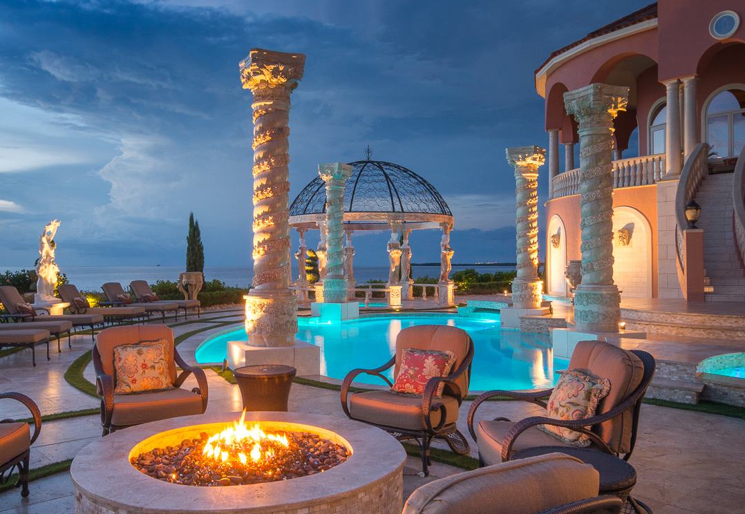 HeathAJordan's tweet photo. #RT @lucaslagoons: #FireFeatureFriday The most tangible of all visible mysteries - FIRE. We create a jaw-dropping environment of recreation and relaxation that is 100% customized and unique to every client!

#lucaslagoons #insanepools #fire #firepit https://t.co/N8d3OVHh6Y