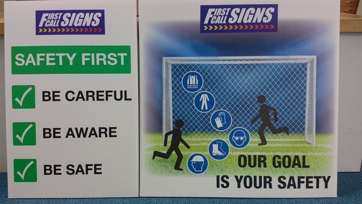 FirstCallSigns's tweet photo. Safety signage used correctly not only helps to enforce and remind workers and visitors of your safety policies and but can demonstrate your commitment to keeping safety factors a primary issue on the agenda.

https://t.co/ZFl6qnZkuK https://t.co/iLYm1iQ685