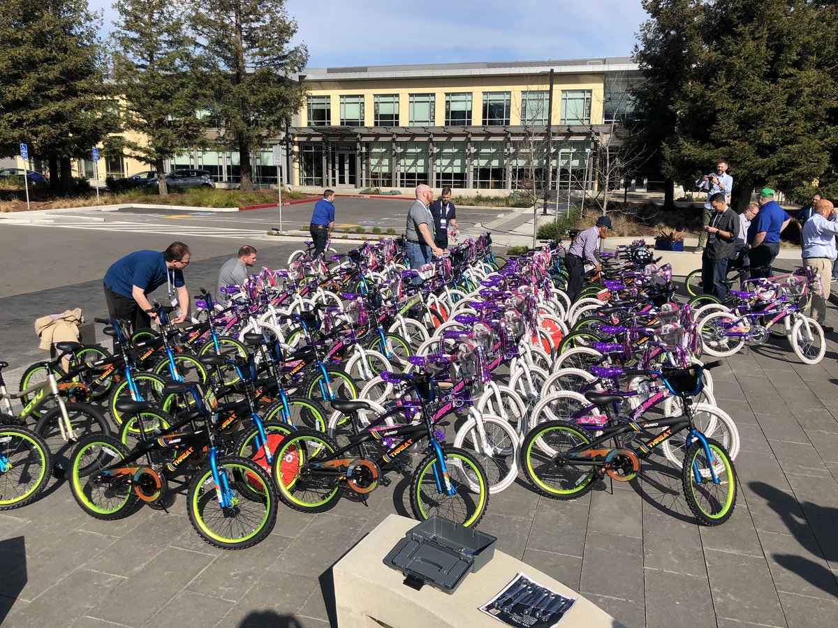 These fine machines just got built by the leaders at the #VMUGLeaderSummit2020 to be handed over to kids who’ve lost everything in the Kincade Fires. Nice to give back, thanks to <a href="/TurningWheelsFK/">TurningWheelsForKids</a>