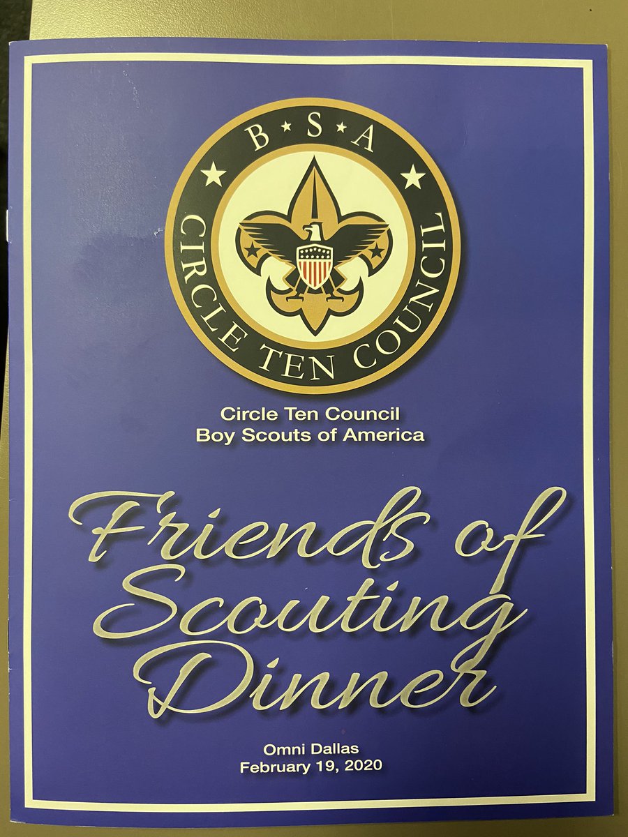 ExplorerPost1's tweet image. Friends of Scouting Dinner that our very own Emily spoke about service in front of over 1000 people!