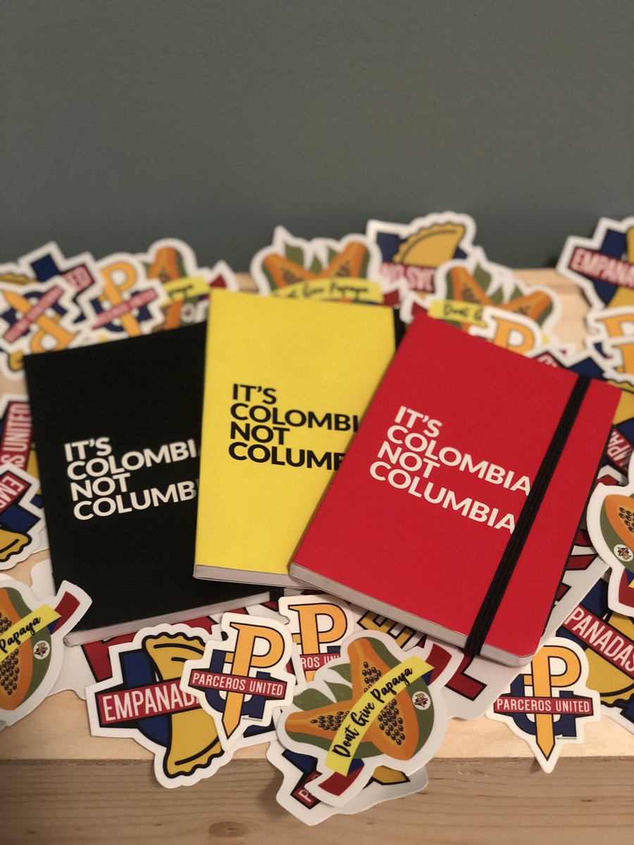 ParcerosUnited's tweet photo. 🚨GIVEAWAY ALERT🚨 

To celebrate 3,000 Parceros on Twitter, we’re giving away 3️⃣ notebooks and sticker packs to 3️⃣ winners! 

To enter: 
1. Retweet and like this tweet
2. Follow us on Twitter
3. Follow us on Instagram (@ParcerosUnited) https://t.co/E5lcLFdF2q