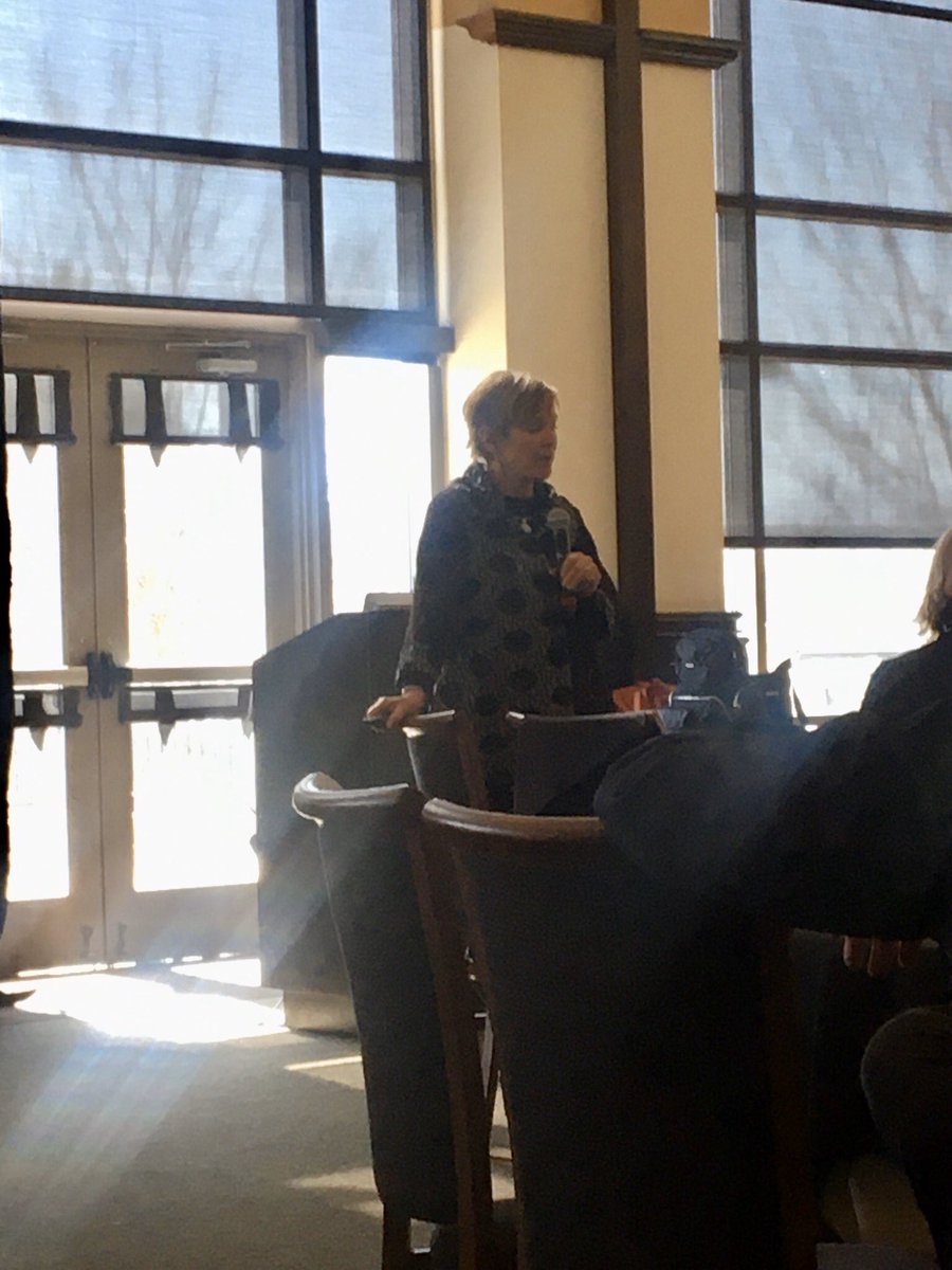 Let it begin! Dr. Nancy Blair is here!