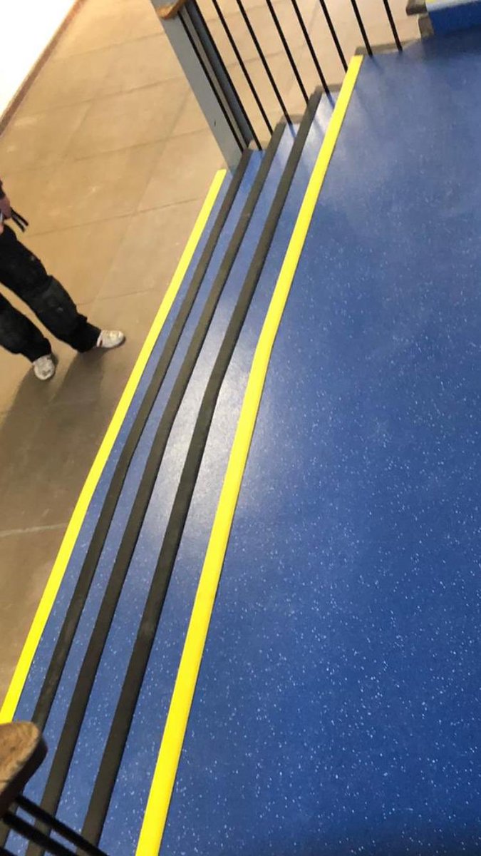 Total_Flooring's tweet photo. Stair nosings supplied by @QuantumFlooring and @Polyflorltd Vogue Ultra col: Seawater to a staircase at a local school, just one of the jobs we completed this week @RyanCarpetFloo1 thanks for getting these at last minute for us 👍 https://t.co/DegaNbl9Yf