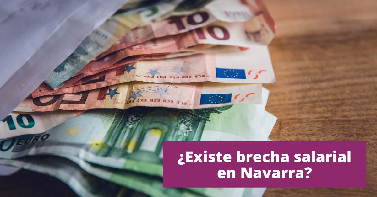 ¿Sabías que según los últimos datos del <a href="/es_INE/">INE España</a> la #BrechaSalarial de género anual en Navarra es del 26,27%?

➡ Mientras las mujeres cobran una media anual de 21.898,57€, los hombres cobran 29.699,10€.
⚠ En total las mujeres cobran 7.800,53€ menos al año.