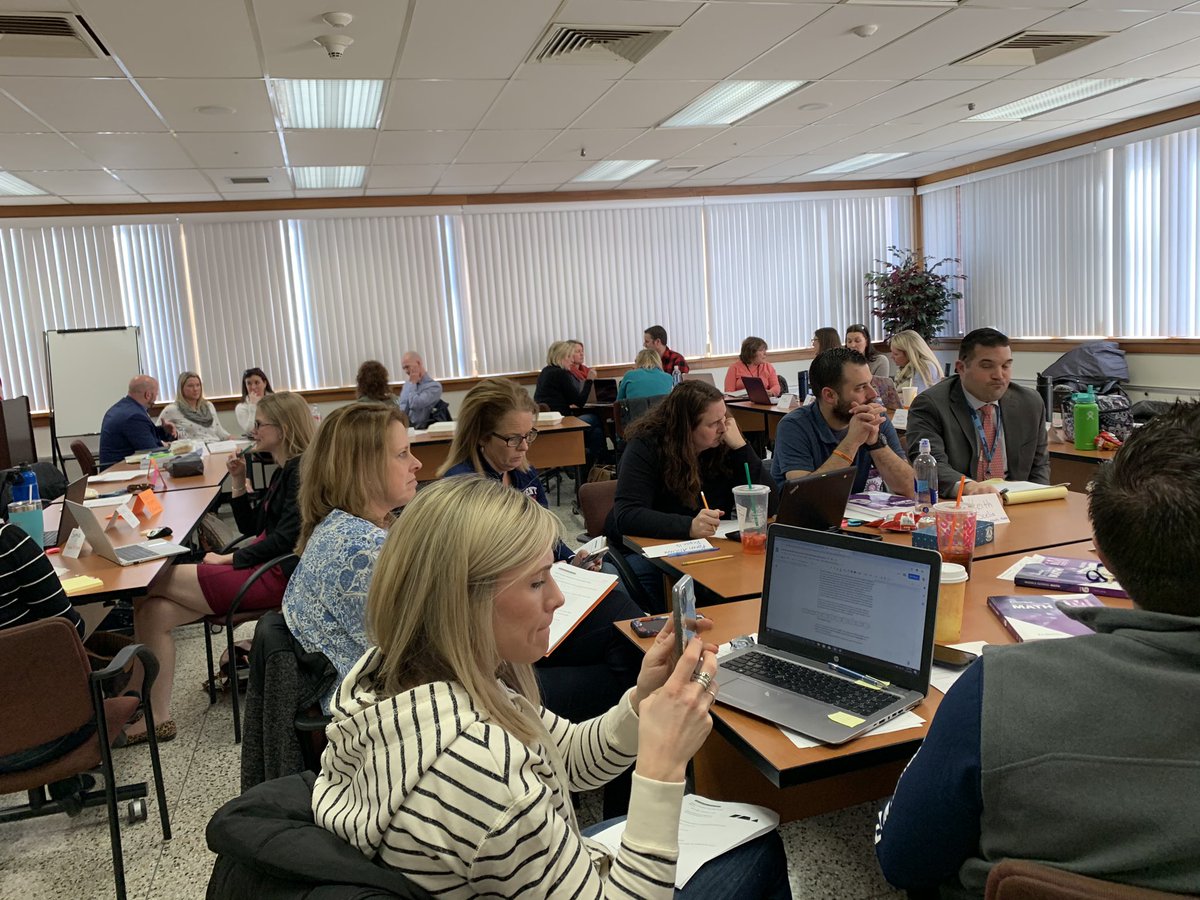 Educators supporting grade 6 gather at CT’s IM 6-8 Consortium meeting to collaborate on how to strengthen implementation efforts.  #LearnWithIM  #IMconsortiumCT <a href="/MathSpecArch/">Elise Archibald</a> <a href="/mrsdalkamath/">Sue Dalka</a> <a href="/KWMathScience/">Kara Watson</a>