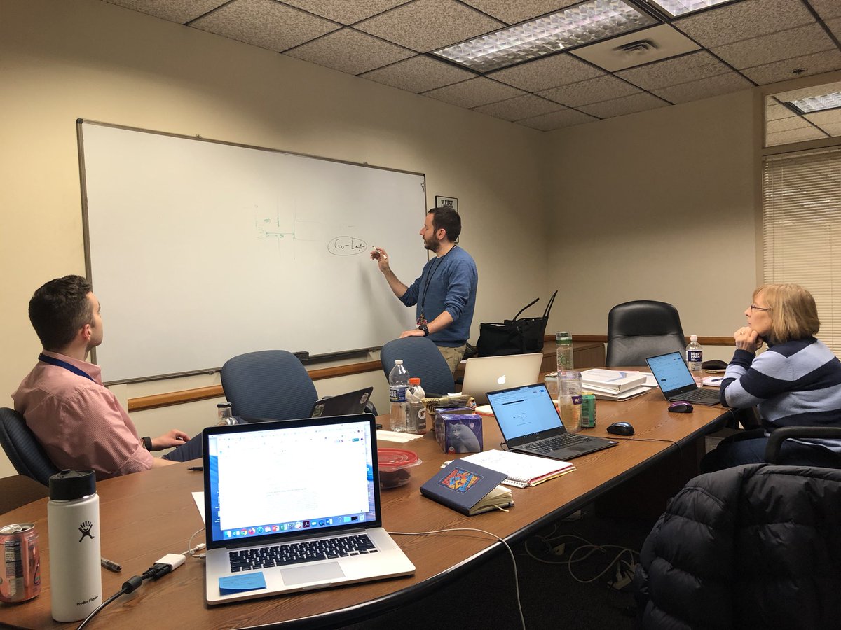 JMulhernBiology's tweet image. Ts from Adv Physical Sci #NGSS Transition Team debrief &amp;amp; brainstorm next steps for curriculum development &amp;amp; refinement of #performancetasks