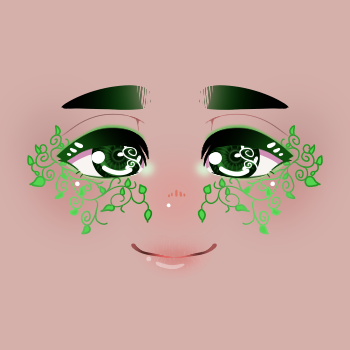 Heckin Heck On Twitter Another Face For Royale High S Saint Patricks Day Green Glade Since I Managed To Figure Out How To Change The Default Face For Myself It Makes It So - roblox default face decal