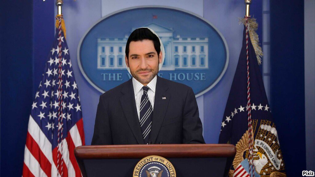 AnnetteHeissner's tweet photo. What I have seen of the presidential candidates πΊπΈ so far, I have decided:
There can only be one π€π
@tomellis17
#MyLovewillneverDie
#LuciferforPresident
#Lucifans
#4YearsOfLucifer
#DevilLove https://t.co/9T0IVYCmef
