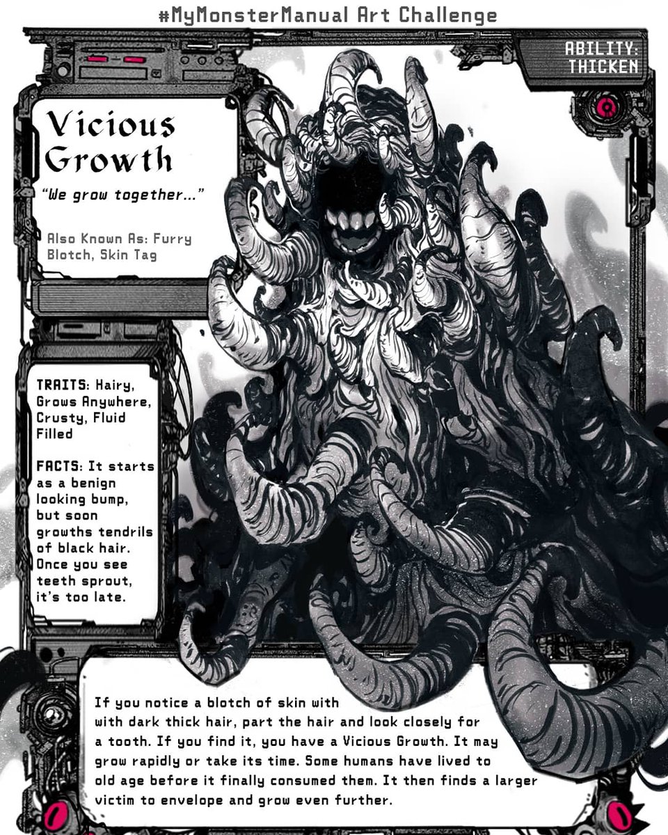 @OutlanderS3S ?Just launched with my art-friend-forever our card game Invoccultas on Kickstarter with sci-fi horror and Eldritch monsters! 

?Campaign: https://t.co/tkQ7MXFwDi

☠️I'm also making monsters for our campaign's #MyMonsterManual community art challenge! 