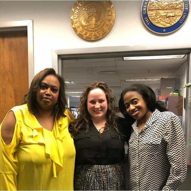 Gena Moore, #Ohio <a href="/autismspeaks/">autism speaks</a> Volunteer Advocacy Ambassador, held a great first meeting of the year with Senator Sherrod Brown's office. ift.tt/3bXfKy8