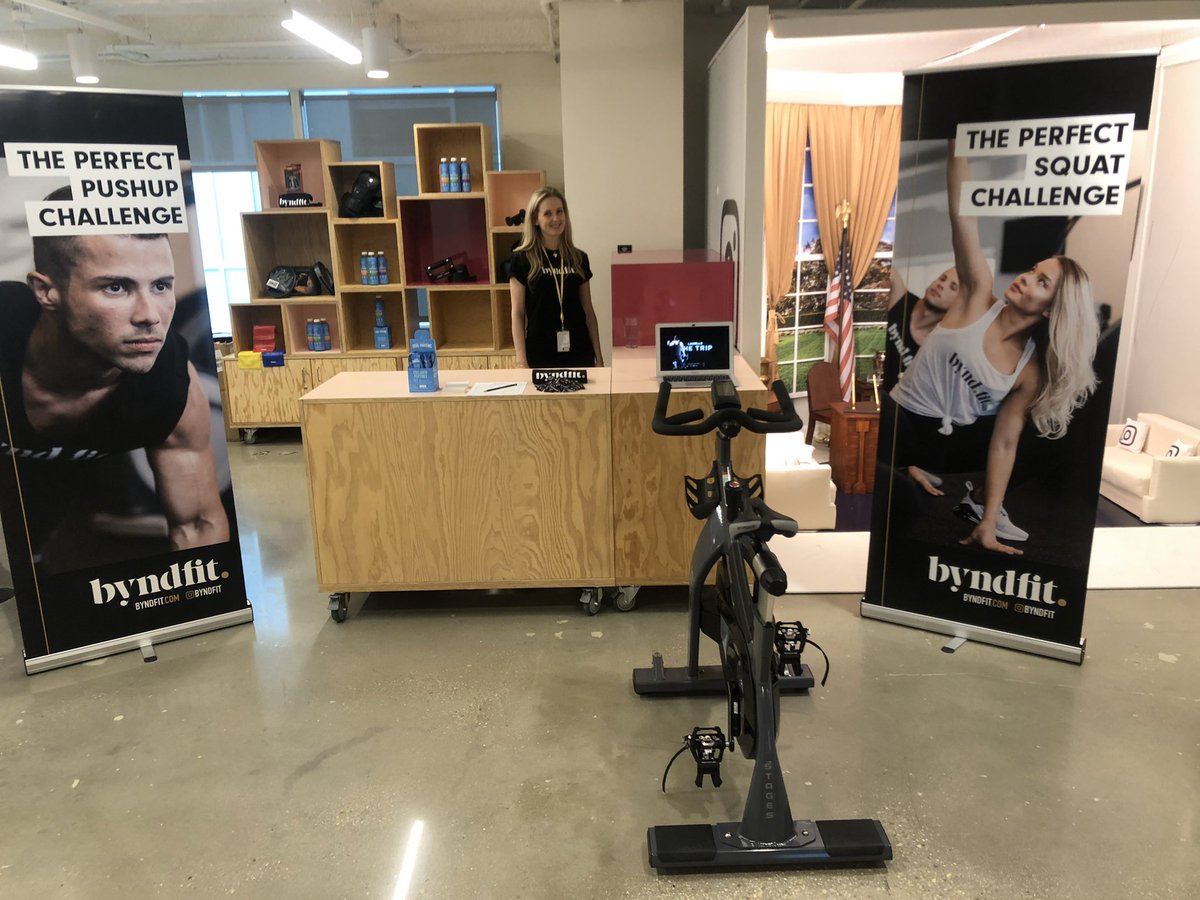 Thanks to @facebookdc for letting us conduct the perfect #pushup and #squat challenge! Something tells us we will be great workout partners!