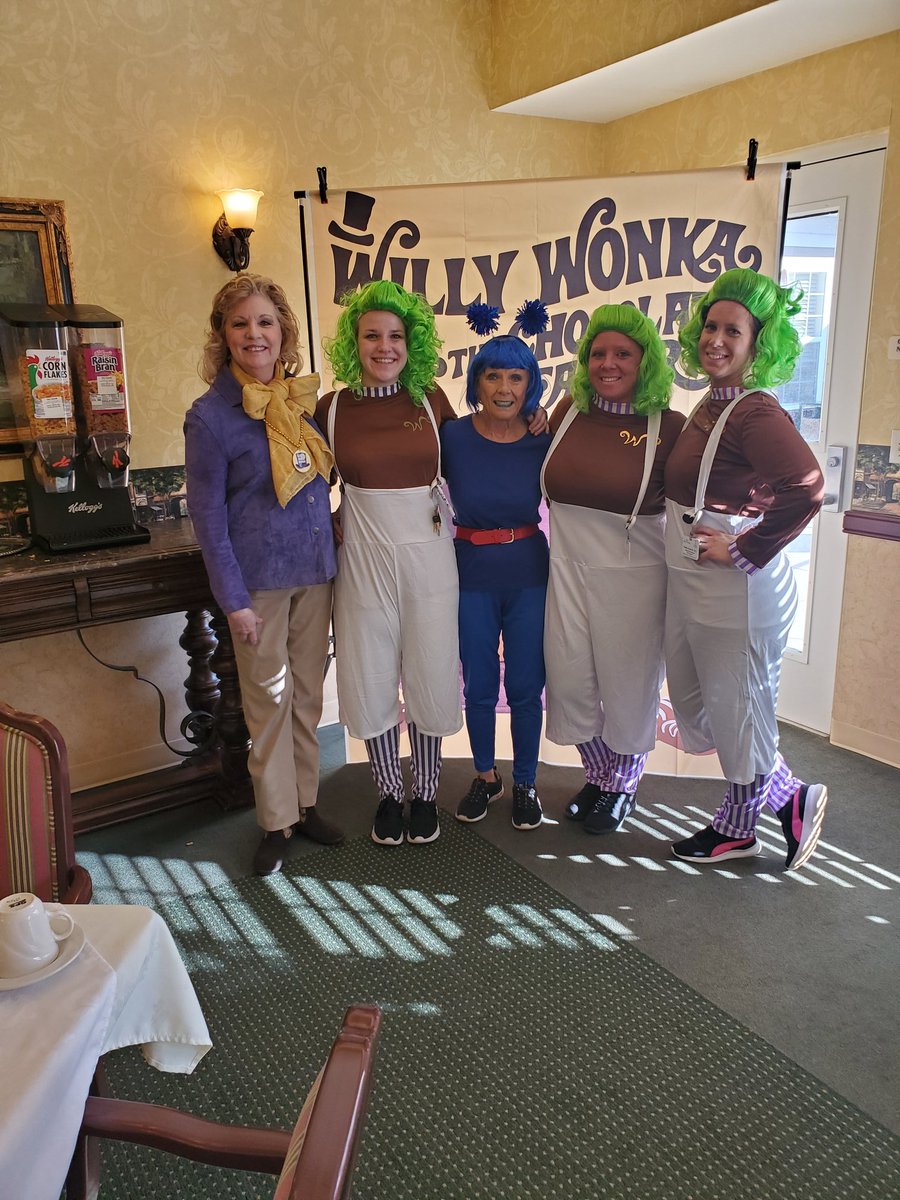 ShelbyChefs's tweet photo. @ShelbyCrossing had their very own oompa loompas to help get the job done!🍬 #Operation930 #TrilogyWillyWonka #TrilogyThemeWeek @nolafoodguy @chefJohnDSS @AlyssaSpicer3 @kbmondaykaren @PeteBrogger https://t.co/yvl2tdh66e
