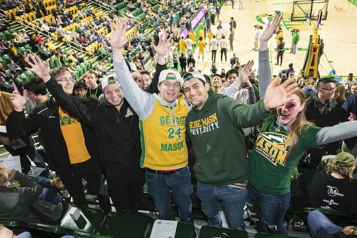 The week of Homecoming events and festivities culminates with a tailgate and the men's basketball game against St. Joseph’s University on Saturday, Feb. 22, at 4:30 p.m. in EagleBank Arena. 

Find out more about what's happening >> bit.ly/2SO6ZPp