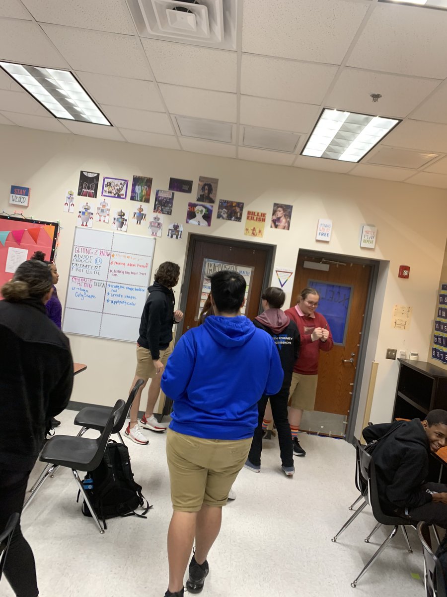 NFHS_TrueNorth's tweet photo. We put our students first. Making sure our students are doing okay is priority. Ms. Ross exemplifies this practice with the use of a Mental Health Check board where students can comment on how they are doing daily. Building trust in our relationships! #trueNorth #excellence https://t.co/6iL500YGp3