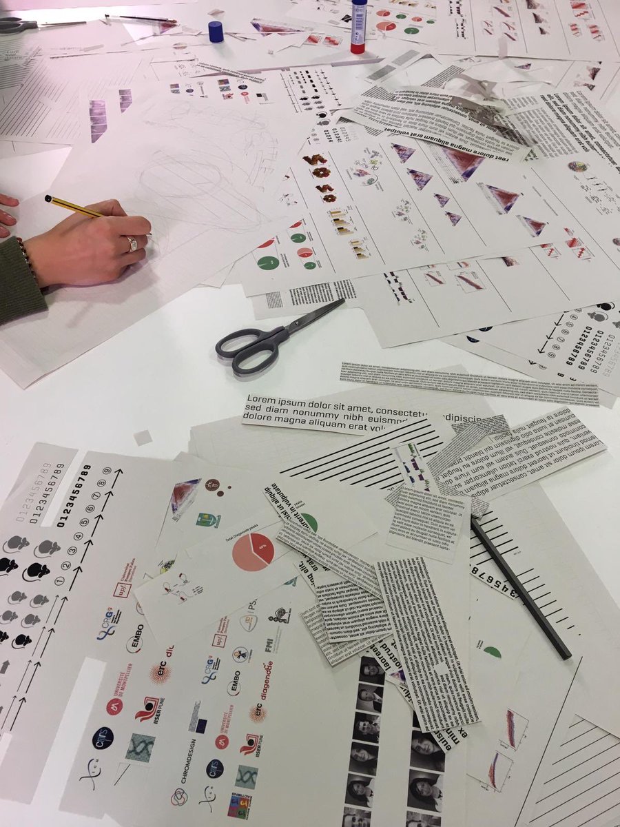 ChromDesign's tweet photo. Day 3 of #ChromDesign Winter School! How to convey ideas clearly and visually impactful? We are working on new scientific posters and presentations in order to be more effective.
#SciComWinterSchool https://t.co/EmCRwRp4uU