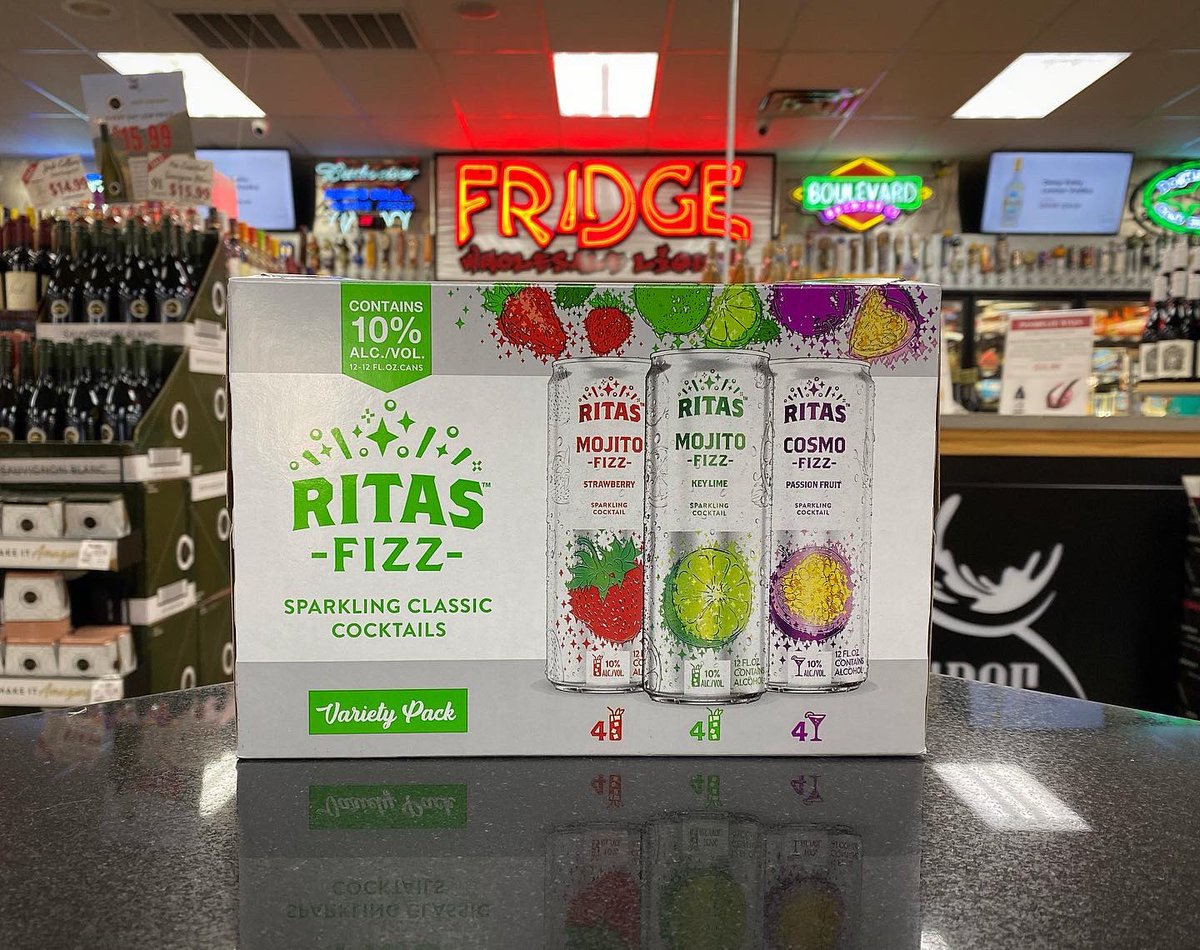 shopfridge's tweet photo. It’s #funstufffriday ‼️and don’t ya know? We got some fun stuff. For my #premixedcocktail fans- the #ritafizz and the #cutwaterspirits 😍🍹🍸
More into beer? We just got the #ORIGINAL #czechvar #lager 🍺🤤
Hurry in to stock up for the weekend! 🤪 https://t.co/tNCMj92t3f