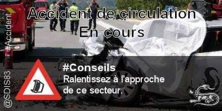 SDIS83's tweet photo. 21/02 19h30: #accident #routedeNice, #HYERES
Les secours sont sur place, soyez vigilants en arrivant dans ce secteur,
la circulation est fortement perturbée. https://t.co/iqoCTzuV8P