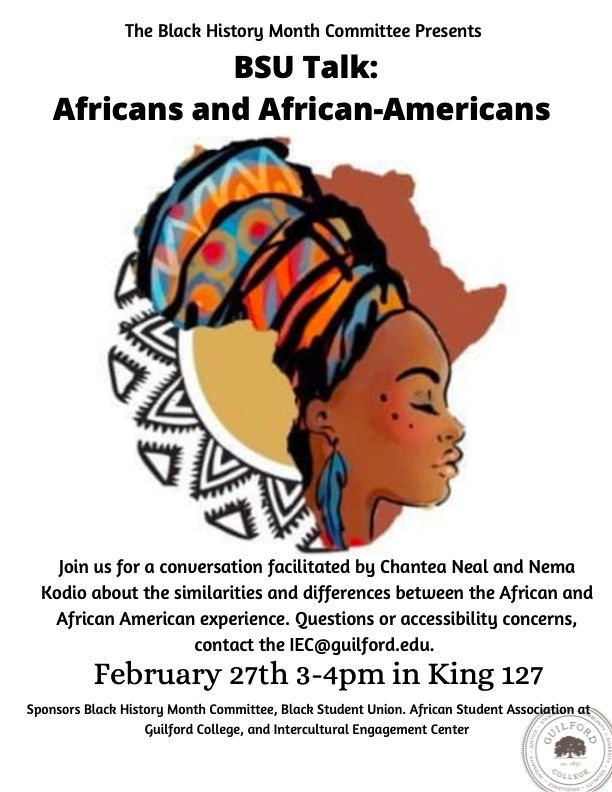 GuilfordIEC's tweet photo. Here some of the upcoming events for the last week of Black History Month!! https://t.co/tPXMXCTvXF