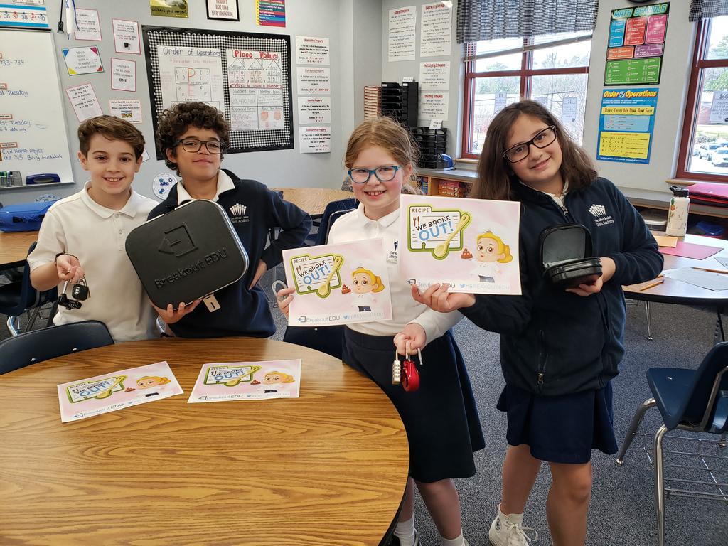 sbolnick5grade's tweet image. #davis4 They broke out! #breakoutedu #fractions