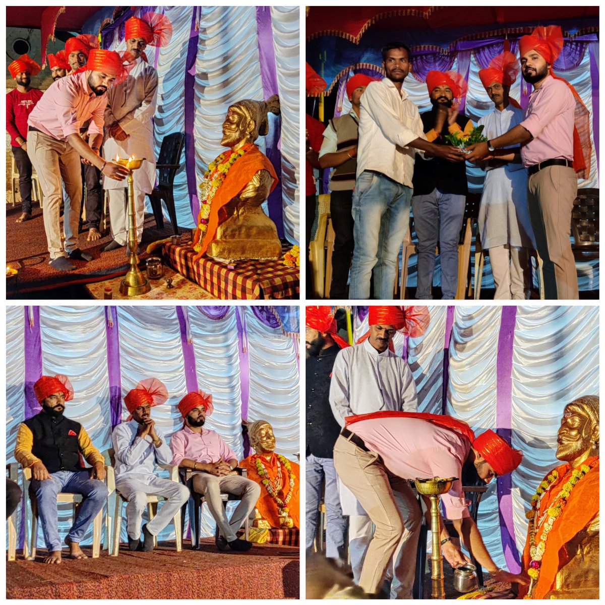 VishnuVajarde's tweet photo. निमित्त : आदरणीय गांजवे सरांचे व्याख्यान
ठिकाण : पोर्ले तर्फ बोरगांव... https://t.co/d42KxgkZck