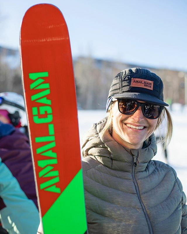 AmalgamSkis's tweet photo. All smiles with Amalgam Skis.  Come see for yourself.  Free on snow demo tomorrow, Saturday @attitashmountainresort.  We’ll be set up at Bear Peak.  We have a few more formal demos left this season.  Many folks are also taking advantage of our private de… https://t.co/U8k4ZQN7md https://t.co/flqXb7VKxl