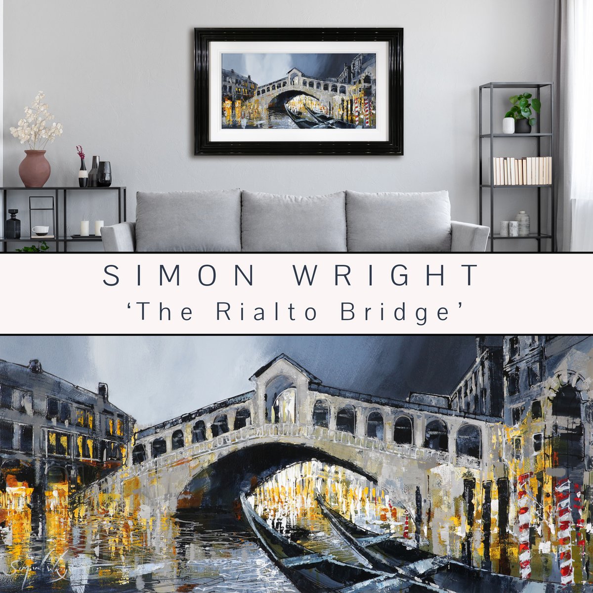 PomfretGallery's tweet photo. 'The Rialto Bridge, Venice' by Simon Wright is now in the gallery along with other beautiful originals.

#simonwrightart #venice #rialtobridge #italy #painting #artgallery #pomfretgallery https://t.co/wTkwZWpcHi
