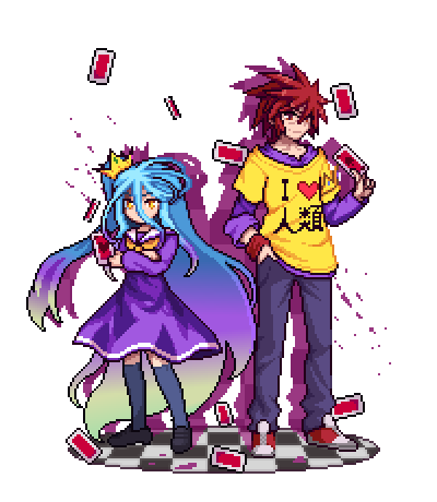 MAL Layout] CHECKMATE! feat No Game No Life by Shino-P on DeviantArt