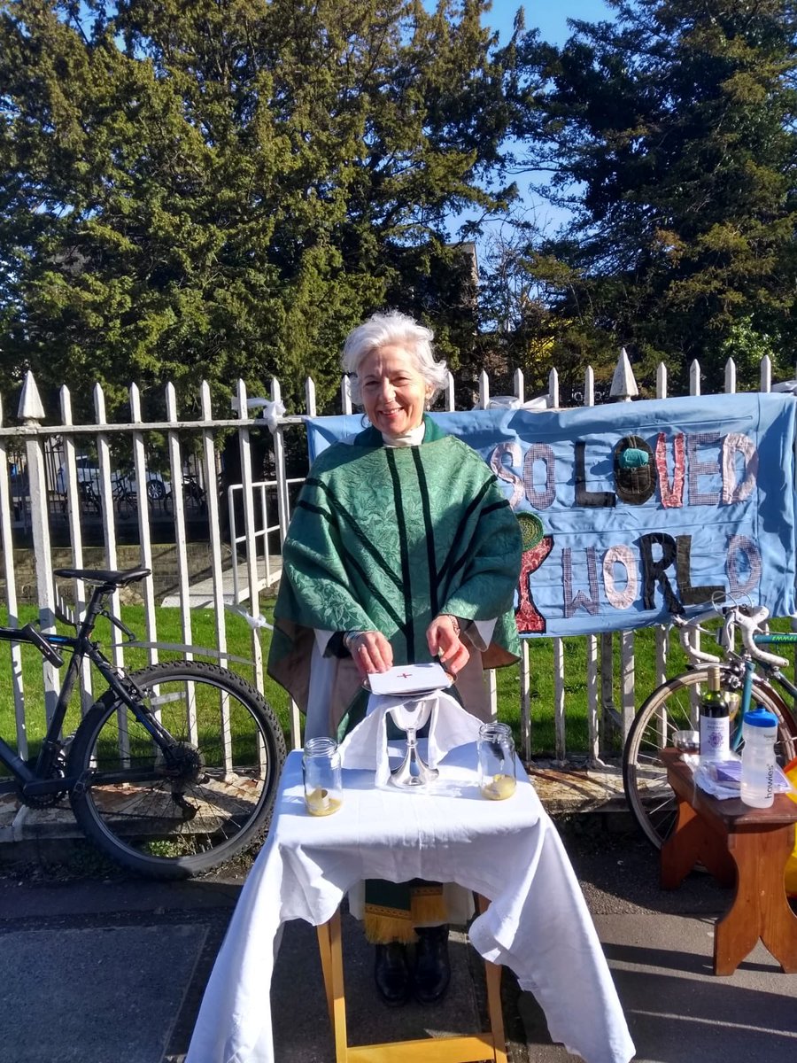 A reminder of who this mob violence is being targeted at. People dressed as fruits and vegetables, children, clergywomen and men, mothers, daughters, sons and fathers who want a habitable planet for all living beings.