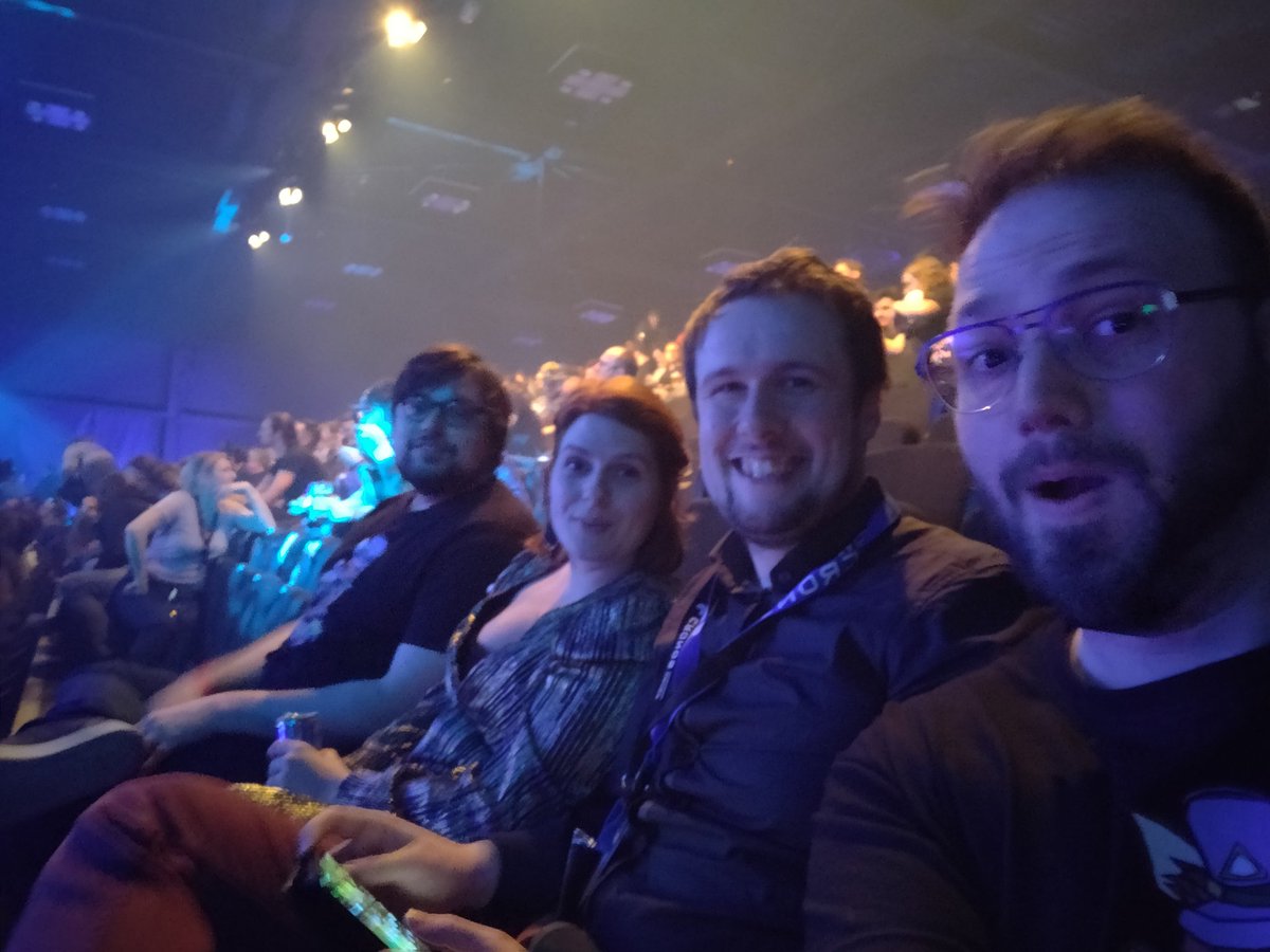 Ready for the Awards show!
Let's see if we can take something home tonight 😁 #BelgianGameAwards @1UPconf #BelgianGames #gamedev