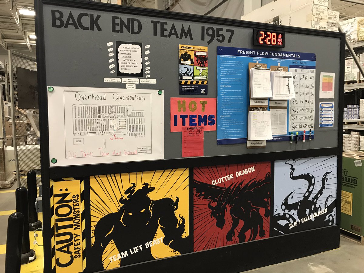 Anthony_Battle1's tweet photo. @butlerlowes1957 is upping the Receiving #game! #freightflow #communication #information #safety #loweslife @LowesMedia @Lowes @LowesSafe @Joe_McFarland_ https://t.co/7y83TMCcFj