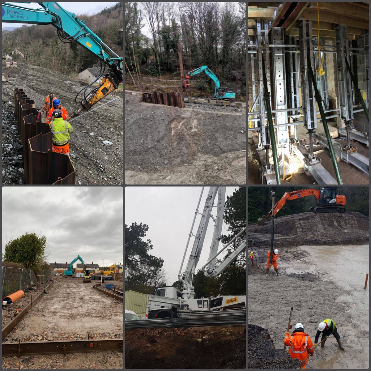 DWM_Civils's tweet photo. Esepcially bad weather this week for some of the DWM teams but we have found ourselves working through this in Beeston, Keswick, Rudheath, Altrincham, Alderley Park and Disley. #allunderoneroof #deliveryingprojects https://t.co/jY5ovyofFN