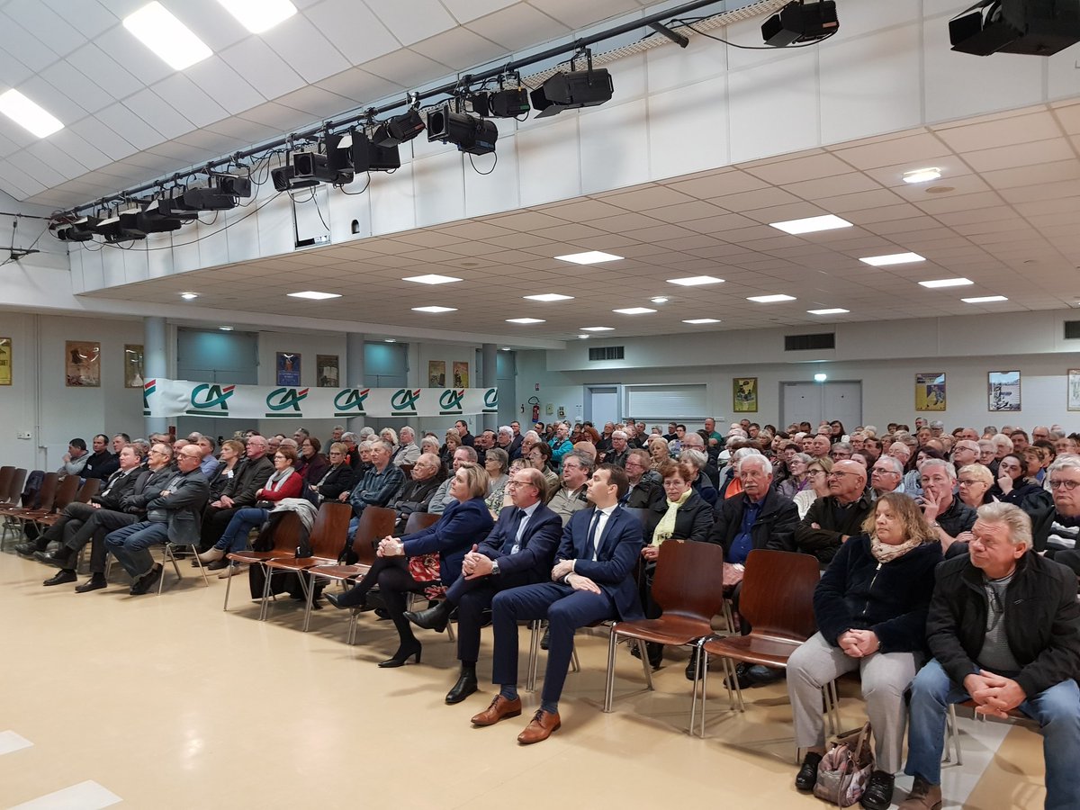BeckerLudo's tweet photo. #AGCL2020
AG de la Caisse Locale Vallée de la Nied à Rémilly.
Un moment de partage et d'échange entre les administrateurs, les membres de la direction et les sociétaires.
Agir chaque jour dans l'intérêt de nos clients et de la société.
#JeSuisSociétaire @C_A_Lorraine https://t.co/ATtEkRzezY
