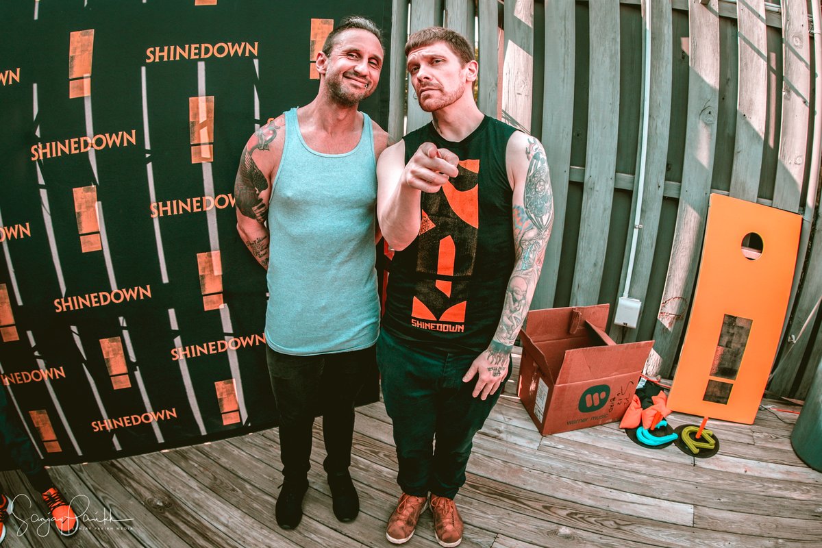 Happy Friday... We demand that you have some fun this weekend 👊 #ShinedownNation #FridayFeelings