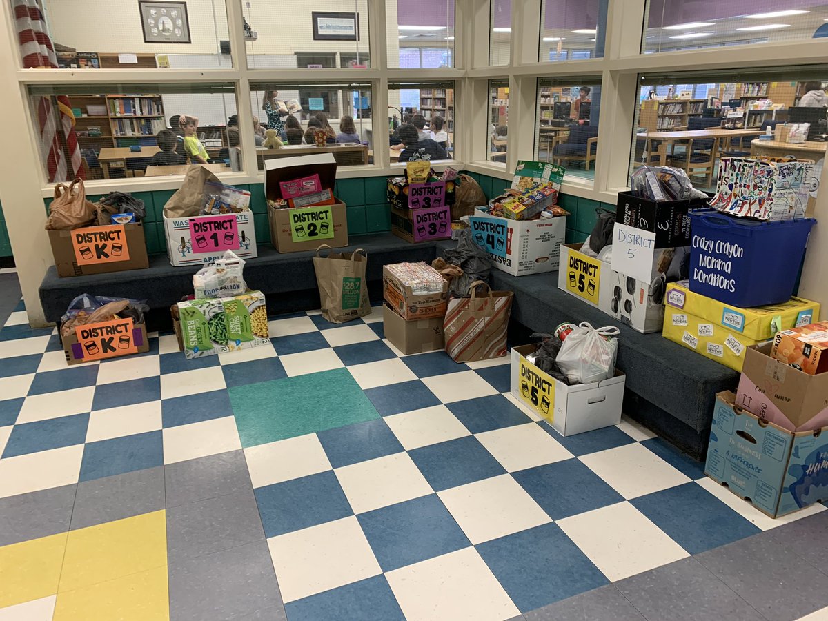 DBrent_Hall's tweet photo. Today marks the end of our “No Hunger Games” food drive to benefit Nourish NC and local @NewHanoverCo families. Thanks to first and third grade book buddies for leading this schoolwide initiative! #NHCSchat @NewHanoverCoSch #EatonOlympians https://t.co/3zHKY19TKQ