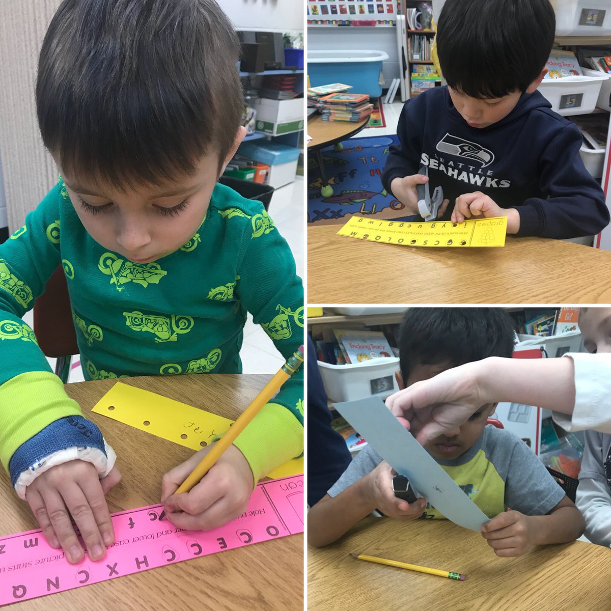 BALitLover's tweet photo. We like be to have fun while learning our letters and sounds @BlueAshElem ! #literacyfun #lettersoundcorrespondence #ortongillingham https://t.co/AtE4OdwQi1