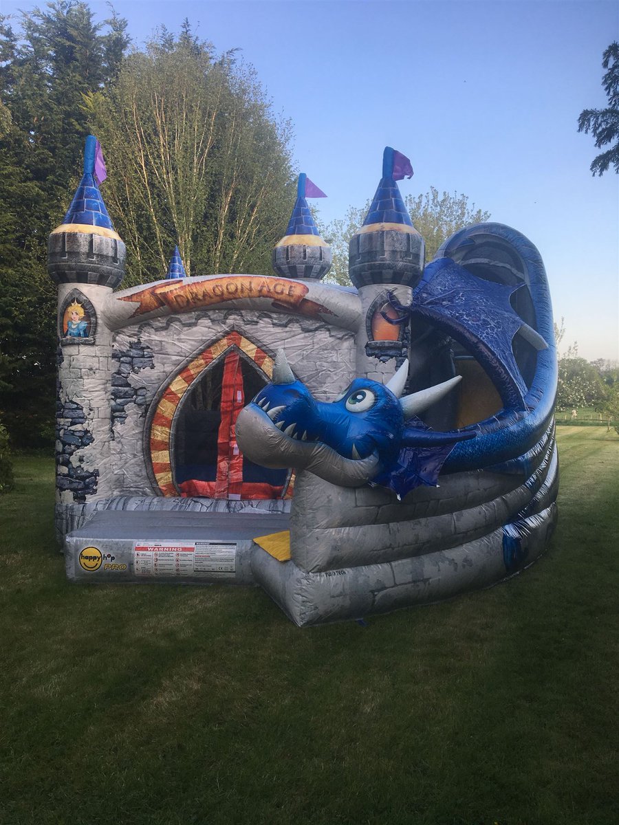 “We use Rick’s castles every year as the castles and service are faultless! This year was our best castle yet.. the dragon castle! Even when it rained a bit the kids stayed dry on this enclosed one! Another amazing castle, excellent service and it made our party! Thank you!”