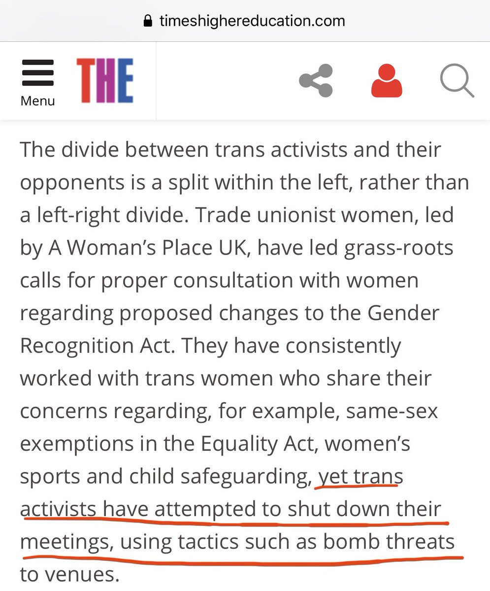 Yet further the lie spread, repurposed by “gender critical” academics looking to influence their peers in specialist publications...attempting to ‘peak trans’ them to reject trans colleagues and students, while painting themselves as victims....