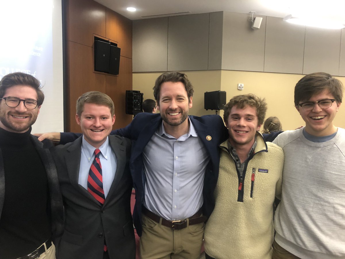 CofCPres's tweet photo. Thank you to everyone who came out to our talk on Fiscal Responsibility! It was a pleasure to have @JoeCunninghamSC join us as well as our Student Body President @GeorgeMaxcy, Senator Buckhout and Senator @JHWGC! https://t.co/ARkLwdO1yT