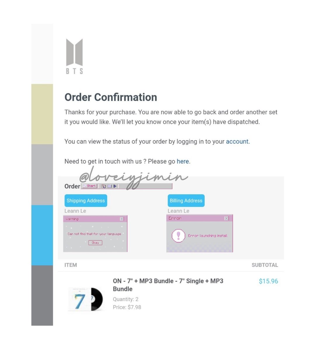 renaleii's tweet photo. —◈「 BTS GIVEAWAY: MAP OF THE SOUL 7 VINYLS 」

prize:
◈ TWO (2) mots 7 vinyls
     ↳ 2 winners; 1 vinyl each

• rules:
— rt + like
— must be following!

• info:
— WW
— ends tbd

to celebrate comeback ♡ https://t.co/3N9d5HOSVB