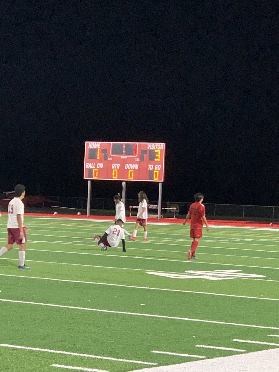 JV wins 3-1!  #GanderBall