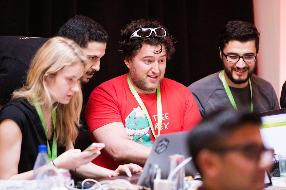 Hacker0x01's tweet image. The motions of finding out you are the EIGTH million-dollar hacker. 🙌🏽 

Proud of you @codecancare! We are so honored to have witnessed this milestone at #h1415. Wishing you continued success in your hacking career!